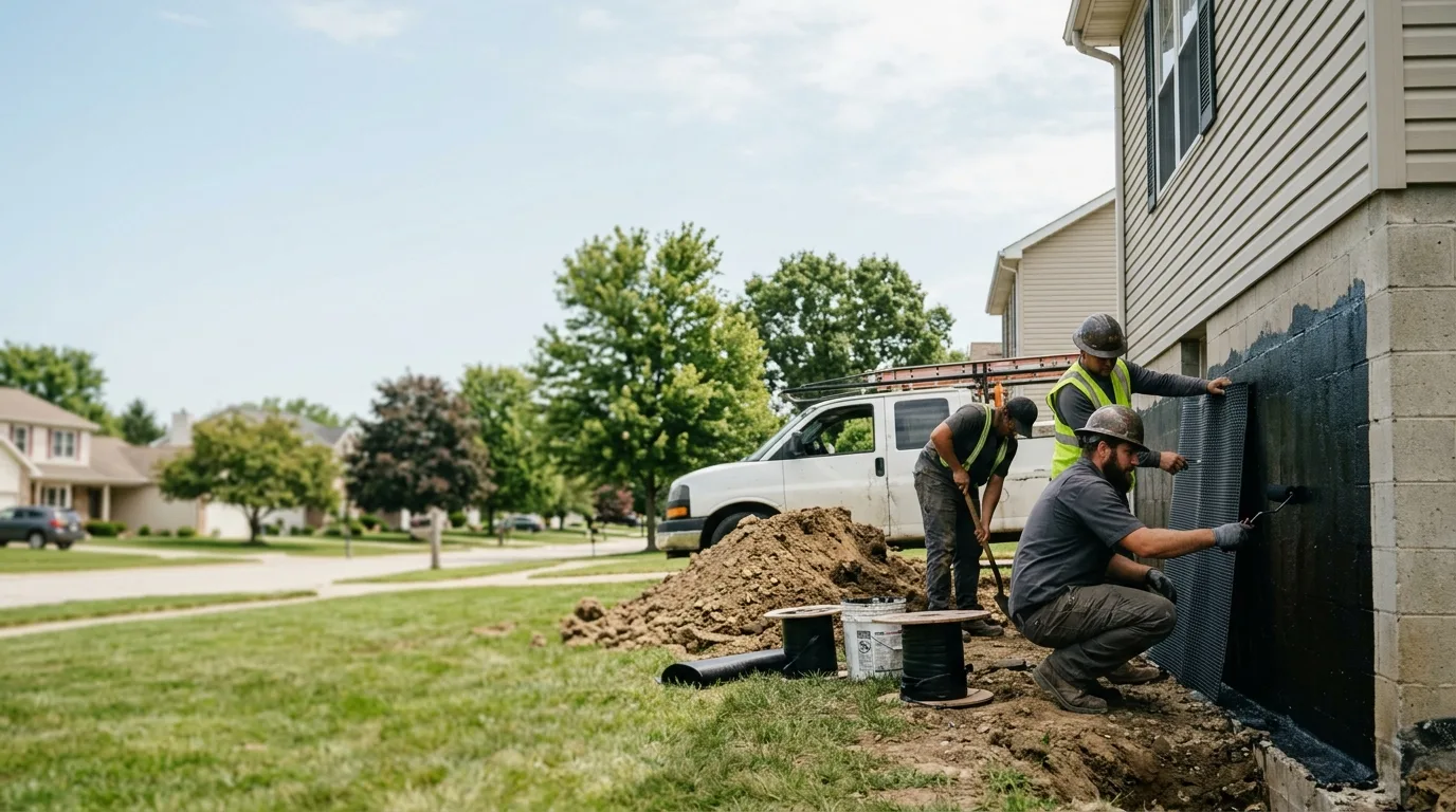 Basement Waterproofing in Wilsonville, IL near me